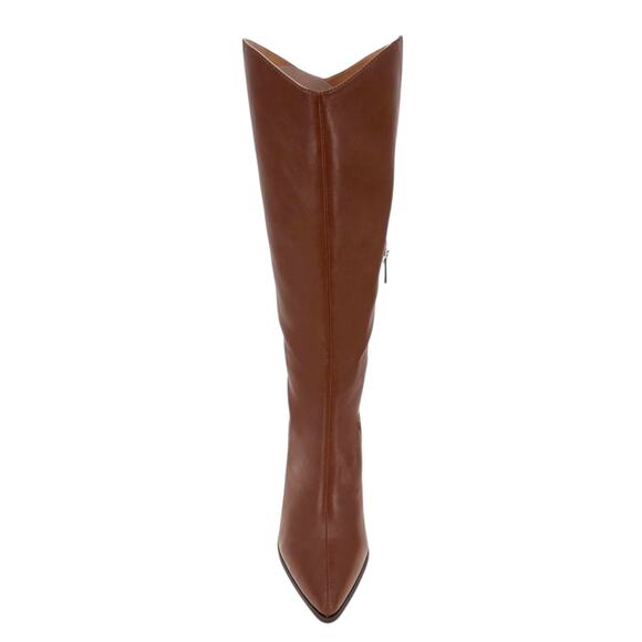 BCBGeneration Women's Janda Western Regular Calf Block Heel Boots Brown Size 11 - Picture 3 of 6